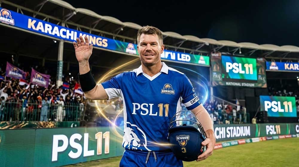 PSL 11: David Warner Leads Karachi Kings Revamped Squad