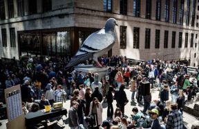 High Line Dinosaur Pigeon Removal