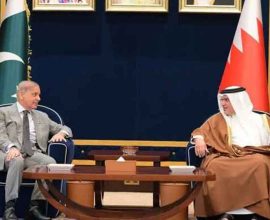 Pakistan diplomat Middle East talks