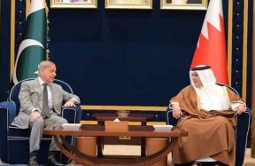 Pakistan diplomat Middle East talks