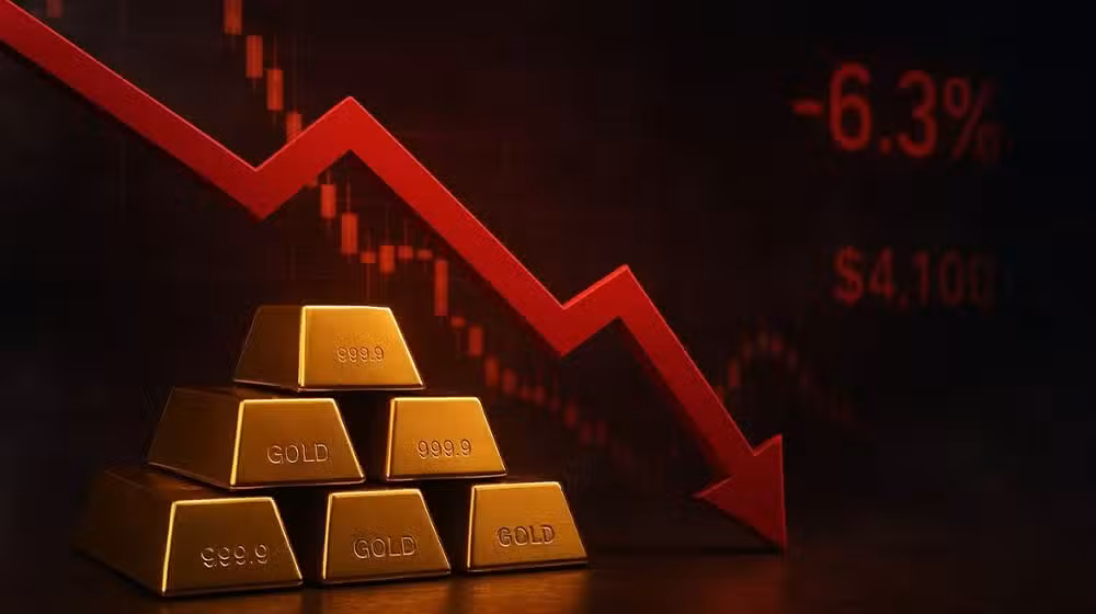 Gold Prices Suffer Record Single-Day Crash Nearly Rs. 50,000 Drop in Pakistan