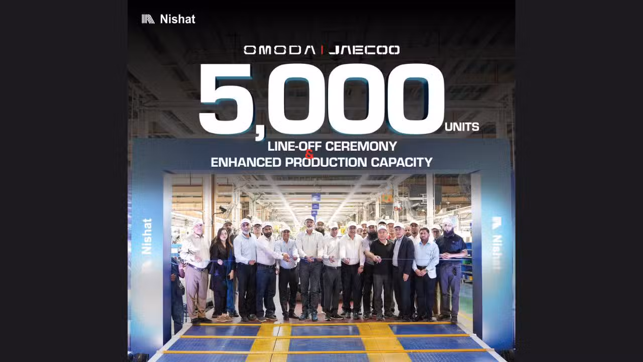 Nishat Group Celebrates 5000 Omoda Jaecoo Units