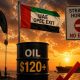 Oil blasts past 120 dollars