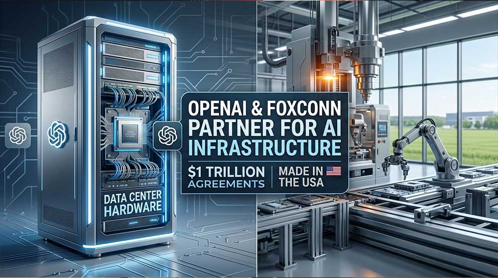 OpenAI and Foxconn Partner on $1T AI Infrastructure & US Manufacturing