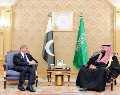 Shehbaz Sharif Meets Saudi Crown Prince, Discusses Iran-US Talks