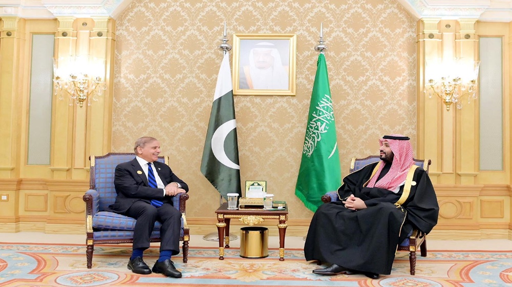 Shehbaz Sharif Meets Saudi Crown Prince, Discusses Iran-US Talks