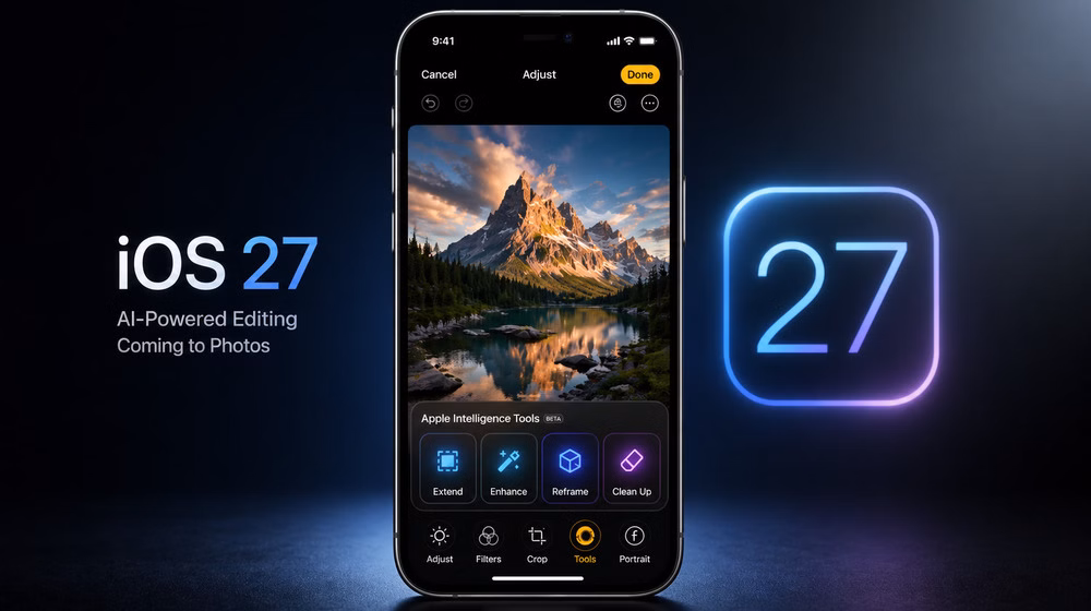 Apple's new AI photo editing tools