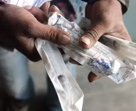 Banned reusable syringes