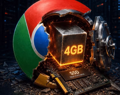 Google Chrome quietly downloading 4GB AI model