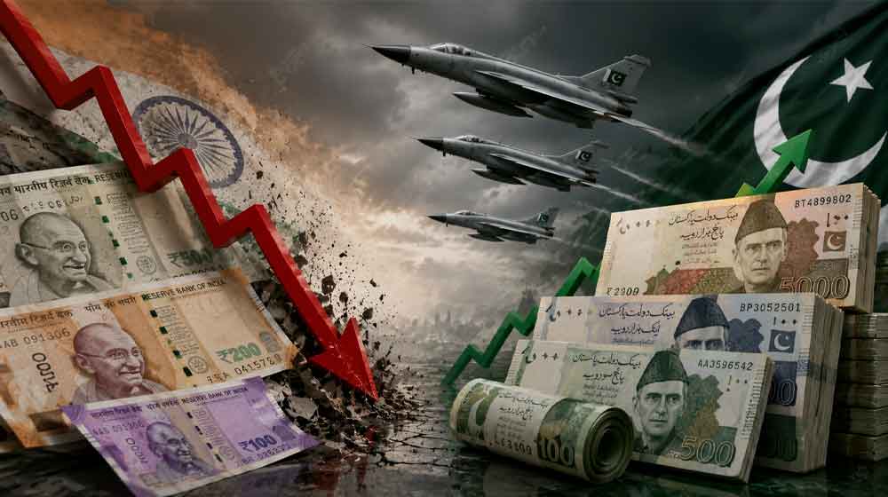 Indian rupee falls