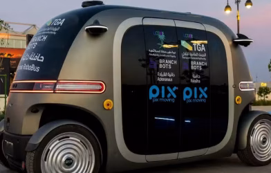 driverless bus for Hajj pilgrims