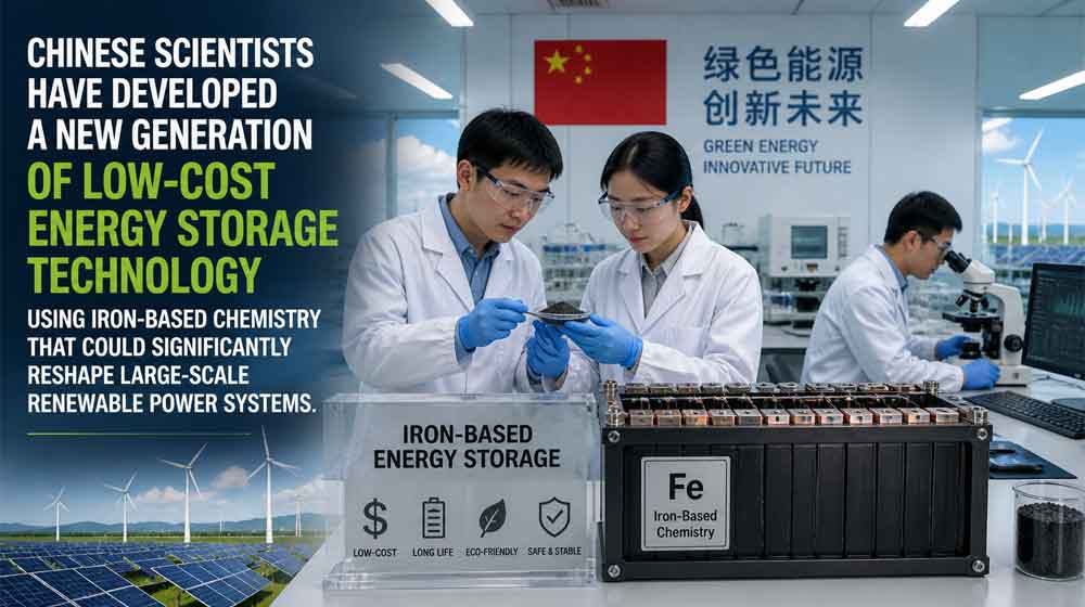Latest Chinese Battery is 80x Cheaper Than Lithium and Lasts 16 Years