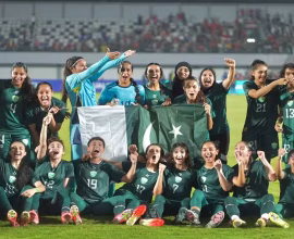 Pakistan football star joins