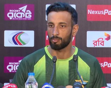 Shan Masood dismisses revenge talk