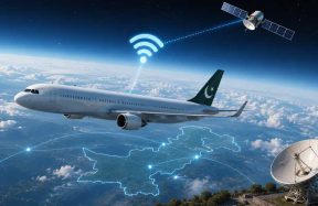 inflight satellite telecom services