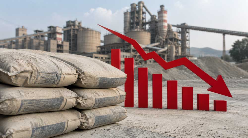Pakistan Cement Sales Post Sharp 21% Decline in May 2026 Amid Weak Demand