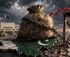 Pakistan government debt rising