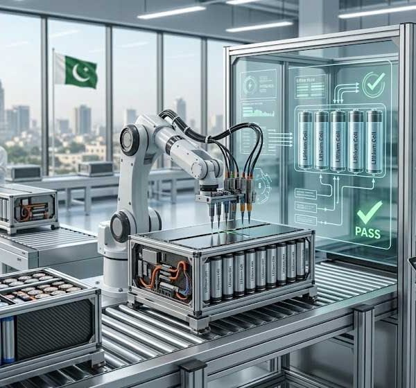 EV battery testing Pakistan