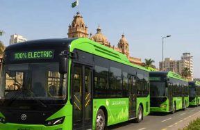 South Punjab electric buses