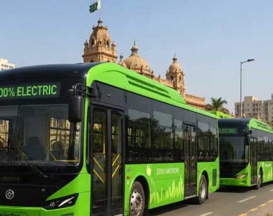 South Punjab electric buses