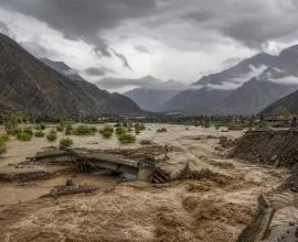 Gilgit-Baltistan flooding damage