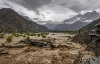 Gilgit-Baltistan flooding damage