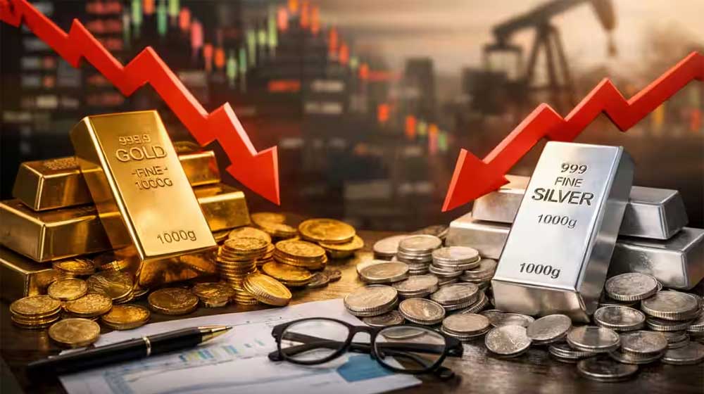 Gold Dropped Pakistan