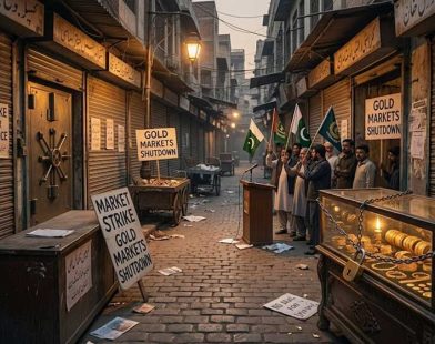 Pakistan jewellers strike