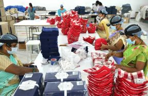 Indian workers training AI robots
