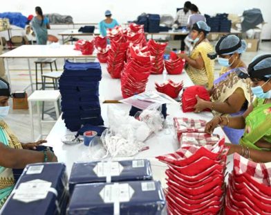Indian workers training AI robots
