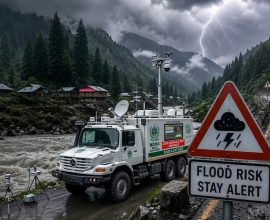 NDMA flood GLOF alert