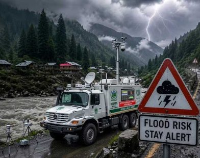 NDMA flood GLOF alert