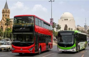 Karachi electric buses