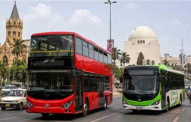 Karachi electric buses