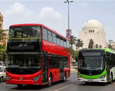 Karachi electric buses