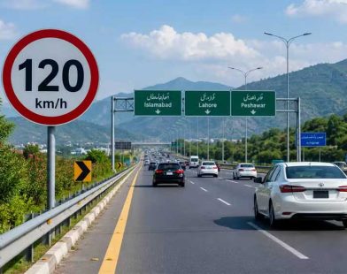 motorway speed limit change