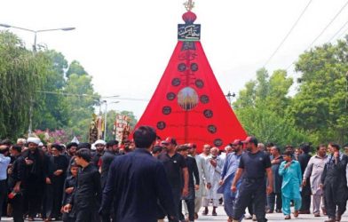 Islamabad Muharram security plan