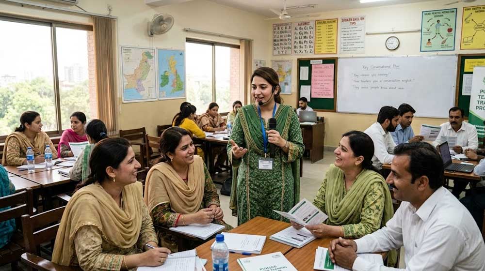 Punjab teachers English training
