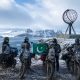 Pakistani bikers Arctic Circle