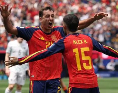 Spain defeats Austria