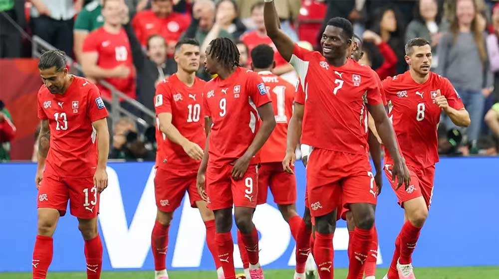 Switzerland Beats Algeria 2-0 to Reach World Cup Round of 16