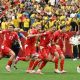 Switzerland beats Colombia