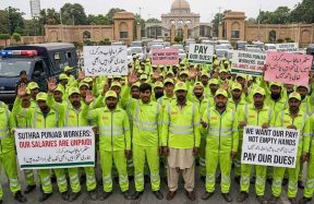Suthra Punjab workers protest