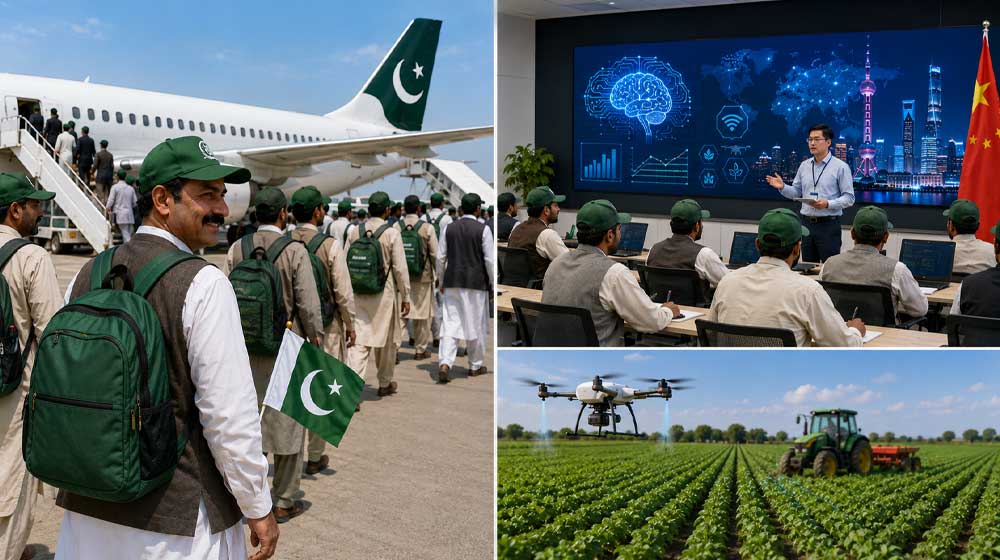 China Pakistan AI farming
