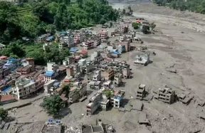 Nepal Tibet floods missing