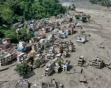 Nepal Tibet floods missing