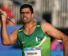 Arshad Nadeem javelin