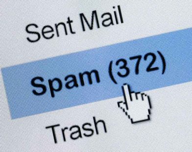 Gmail settings block scams
