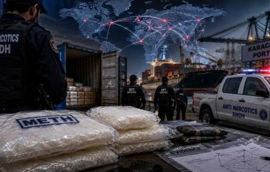 Karachi Port meth seizure