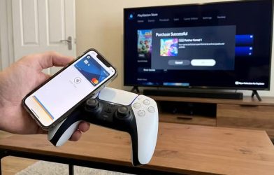 PlayStation controller Tap-to-Pay